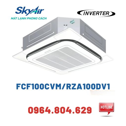 Điều hòa âm trần Daikin FCF100CVM/RZA100DV1 là một lựa chọn hoàn hảo cho không gian của bạn, với nhiều tính năng và ưu điểm đáng chú ý.